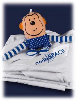 Dětský protiroztočový povlak na matraci - nanoSPACE
