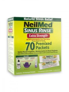 Proplach nosu Sinus Rinse, Hypertonický, náhradní sáčky, 70 sáčků - NeilMed