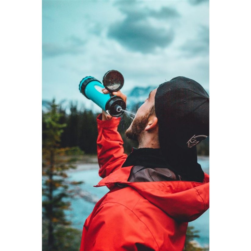 Filtrační láhev, Liberty, 400 ml, modrá - LifeSaver