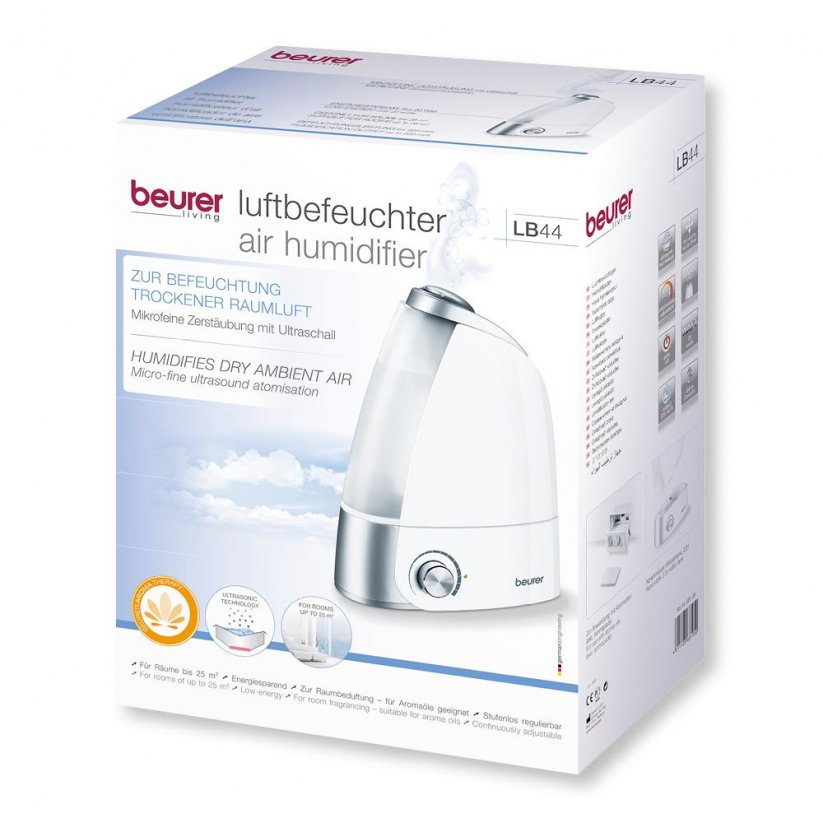 Zvlhčovač vzduchu s ultrazvukovou technologií, LB44 - Beurer