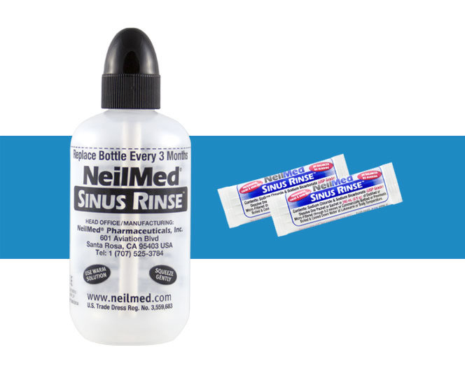 Jedinečný proplach nosu Sinus Rinse