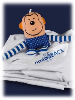 Dětský protiroztočový povlak na matraci - nanoSPACE